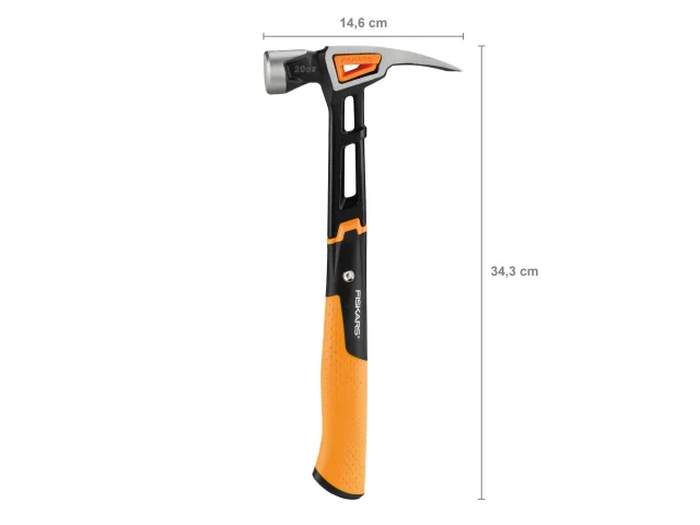 Fiskars IsoCore General Use Hammer 570g (20oz) - Image 3