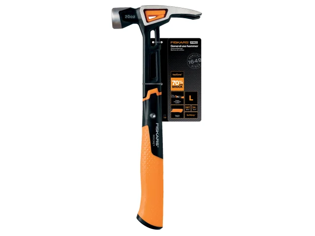 Fiskars IsoCore General Use Hammer 570g (20oz) - Image 7