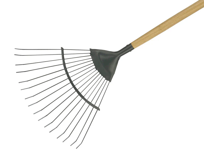Kent & Stowe Carbon Steel Lawn & Leaf Rake, FSC®