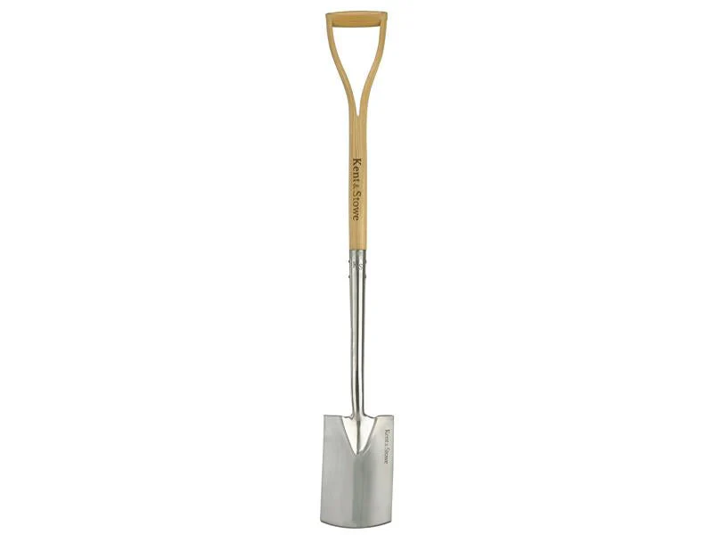 Kent & Stowe Stainless Steel Border Spade, FSC®
