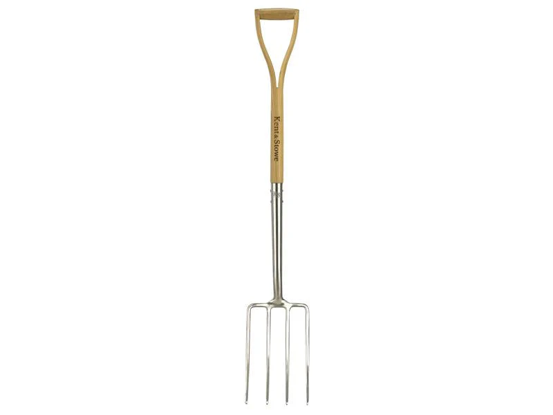 Kent & Stowe Stainless Steel Digging Fork, FSC®