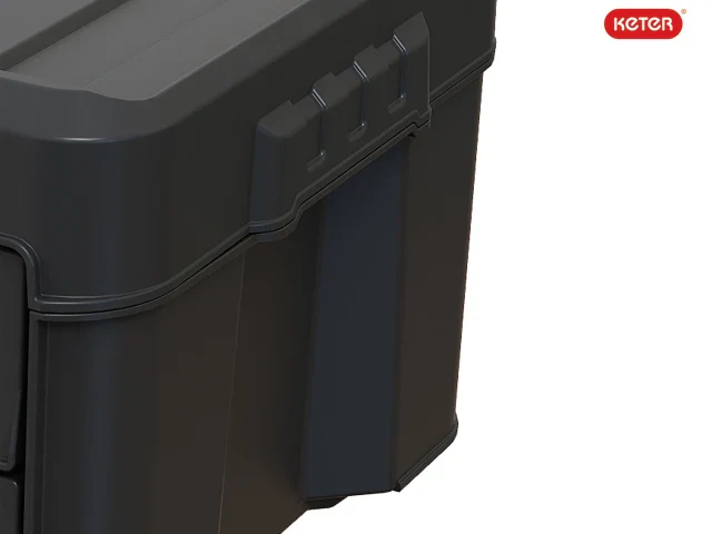 Keter Stack N Roll 2-Drawer Unit - Image 5