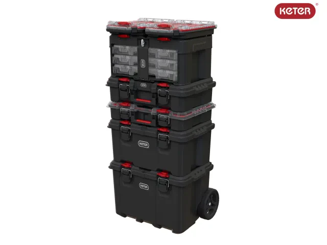Keter Stack N Roll 3-Set Organiser - Image 8