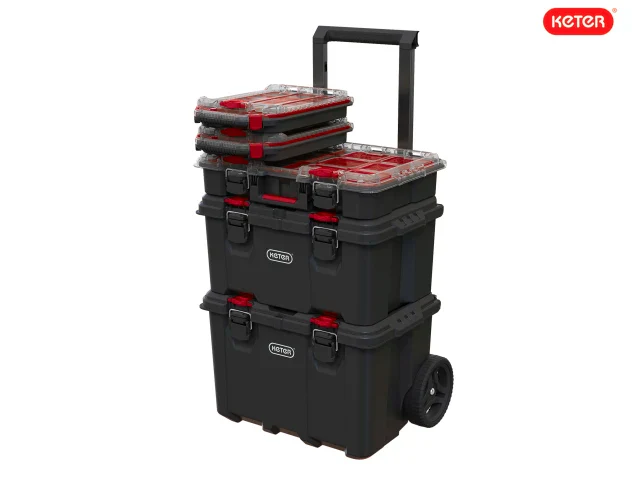 Keter Stack N Roll Half Footprint Organiser - Image 8