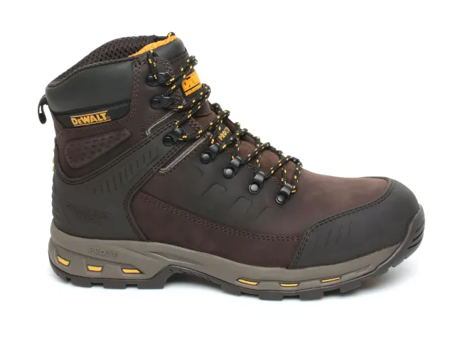 DEWALT Kirksville S3 Pro-Lite Safety Boots Brown UK 12 EUR 47