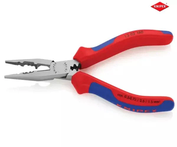 Knipex 4-in-1 Electrician's Pliers Multi-Component Grip 160mm (6.1/4in) - Image 3