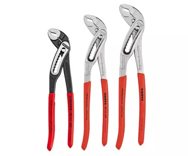 Knipex Alligator® Water Pump Pliers Set, 3 Piece