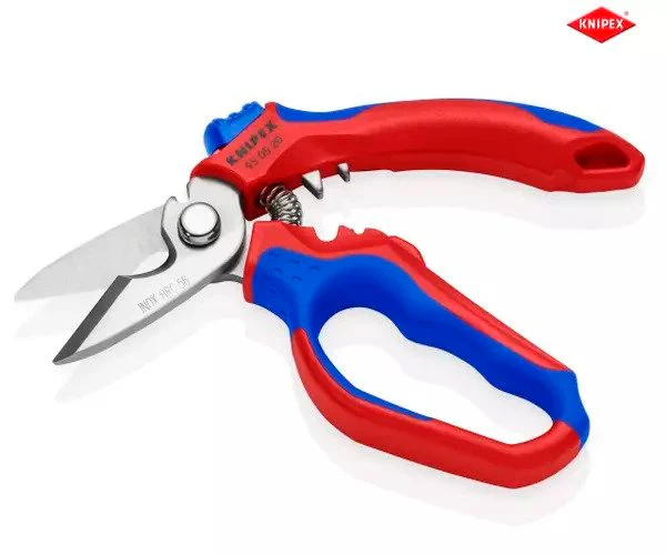 Knipex Angled Electricians' Shears 160mm - Image 3
