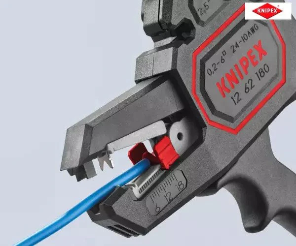 Knipex Automatic Insulation Stripper 0.2-6mm - Image 4
