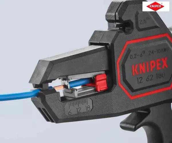 Knipex Automatic Insulation Stripper 0.2-6mm - Image 5
