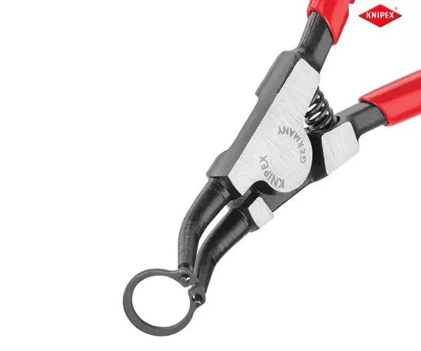 Knipex Circlip Pliers External 45° Bent Tip 10-25mm A12 - Image 4