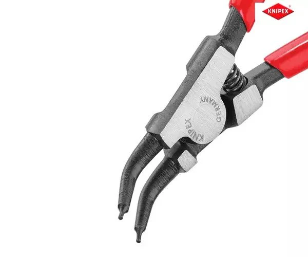 Knipex Circlip Pliers External 45° Bent Tip 10-25mm A12 - Image 5