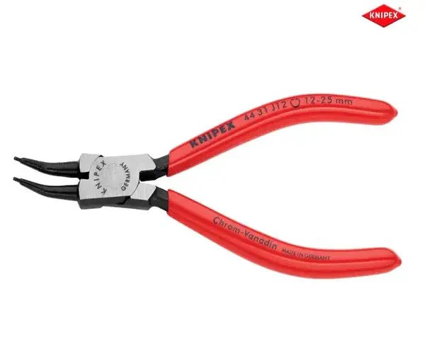 Knipex Circlip Pliers Internal 45° Bent Tip 12-25mm J12 - Image 2