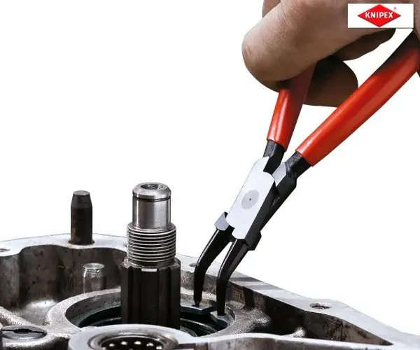 Knipex Circlip Pliers Internal 45° Bent Tip 19-60mm J22 - Image 4