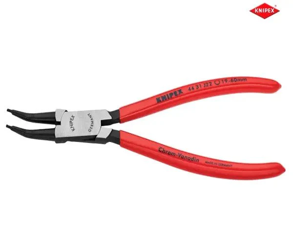 Knipex Circlip Pliers Internal 45° Bent Tip 19-60mm J22 - Image 5