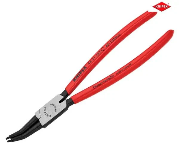 Knipex Circlip Pliers Internal 45° Bent Tip 40-100mm J32