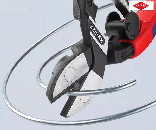 Knipex CoBolt® Compact Bolt Cutters 20° Head Multi-Component Grip 200mm - Image 10