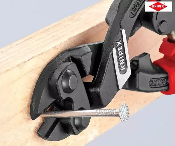 Knipex CoBolt® Compact Bolt Cutters 20° Head Multi-Component Grip 200mm - Image 15