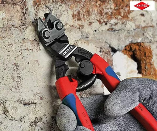 Knipex CoBolt® Compact Bolt Cutters 20° Head Multi-Component Grip 200mm - Image 19