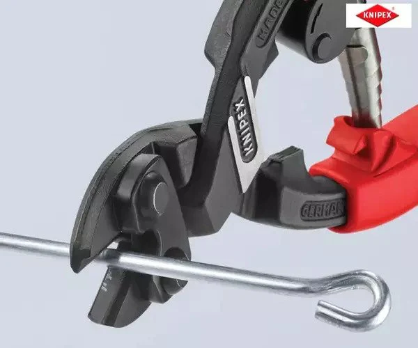 Knipex CoBolt® Compact Bolt Cutters 20° Head Multi-Component Grip 200mm - Image 6