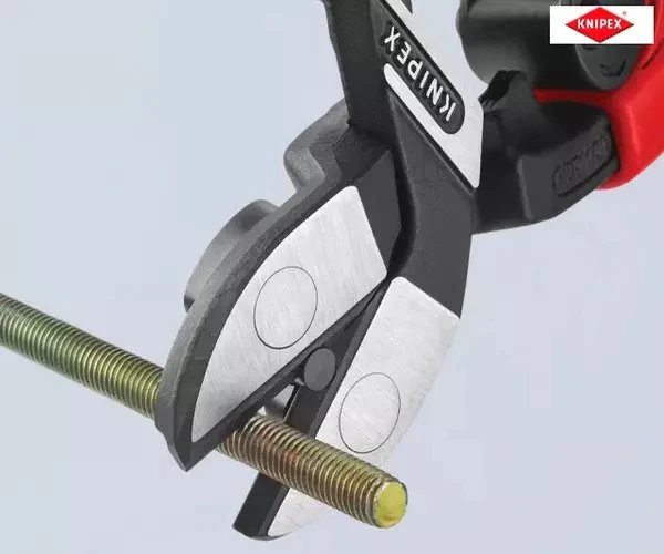 Knipex CoBolt® Compact Bolt Cutters 20° Head Multi-Component Grip 200mm - Image 7