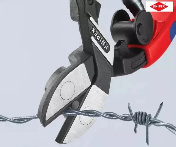 Knipex CoBolt® Compact Bolt Cutters 20° Head Multi-Component Grip 200mm - Image 8