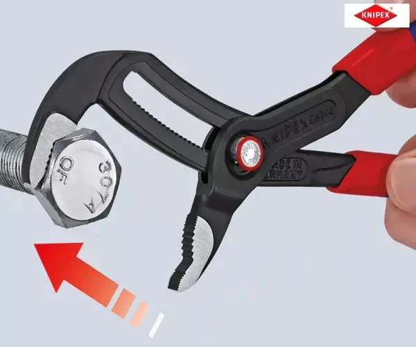 Knipex Cobra® Quickset Water Pump Pliers Multi-Component 250mm - Image 3