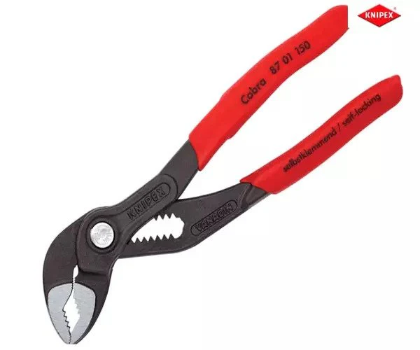 Knipex Cobra® Water Pump Pliers PVC Grip 150mm - Image 3
