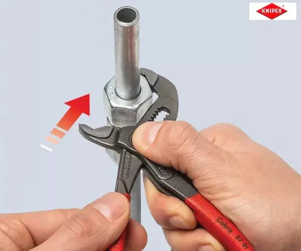 Knipex Cobra® Water Pump Pliers PVC Grip 150mm - Image 8