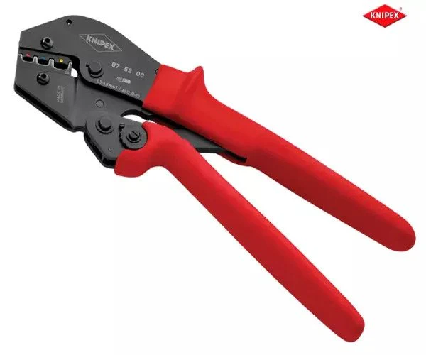 Knipex Crimping Lever Pliers For Insulated Terminals & Plug Connectors 250mm