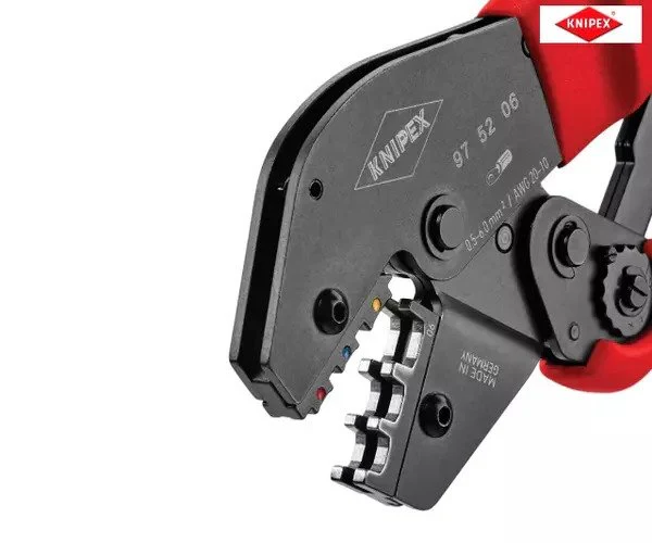 Knipex Crimping Lever Pliers For Insulated Terminals & Plug Connectors 250mm - Image 7