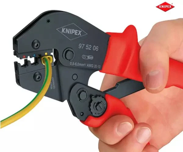 Knipex Crimping Lever Pliers For Insulated Terminals & Plug Connectors 250mm - Image 9