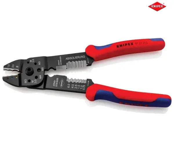 Knipex Crimping Pliers for Insulated Terminals & Plug Connectors - Image 2