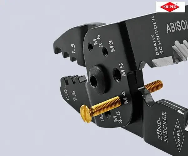 Knipex Crimping Pliers for Insulated Terminals & Plug Connectors - Image 5