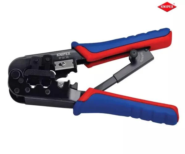 Knipex Crimping Pliers for RJ11/12 RJ45 Western Plugs - Image 2