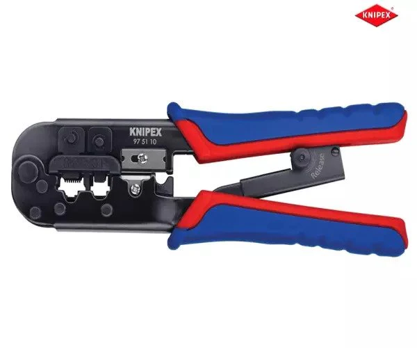 Knipex Crimping Pliers for RJ11/12 RJ45 Western Plugs - Image 3