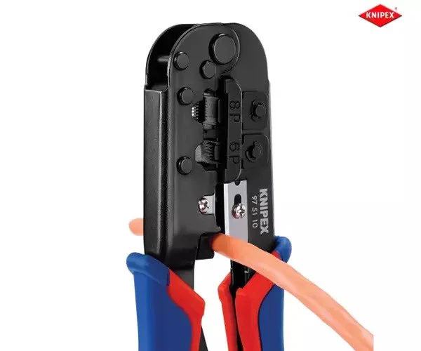 Knipex Crimping Pliers for RJ11/12 RJ45 Western Plugs - Image 4