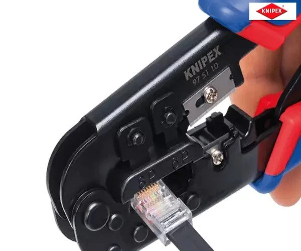 Knipex Crimping Pliers for RJ11/12 RJ45 Western Plugs - Image 7