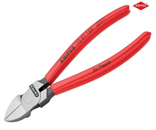 Knipex Diagonal Cutters for Plastics PVC Grip 160mm