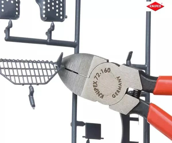 Knipex Diagonal Cutters for Plastics PVC Grip 160mm - Image 2