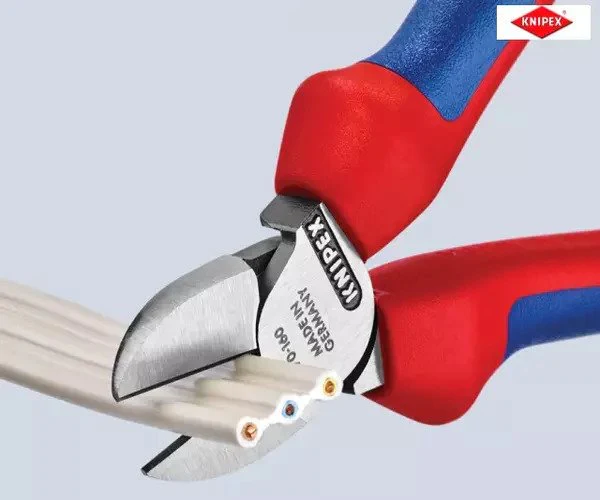 Knipex Diagonal Cutters Multi-Component Grip 160mm - Image 9
