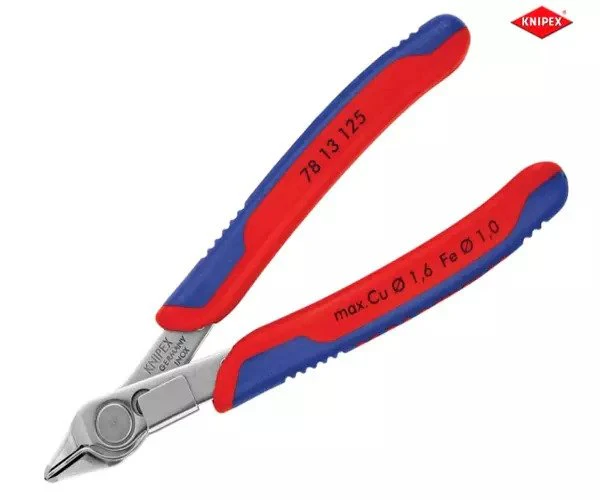 Knipex Electronic Super Knips® with Lead Catcher Multi-Component Grip 125mm - Image 5