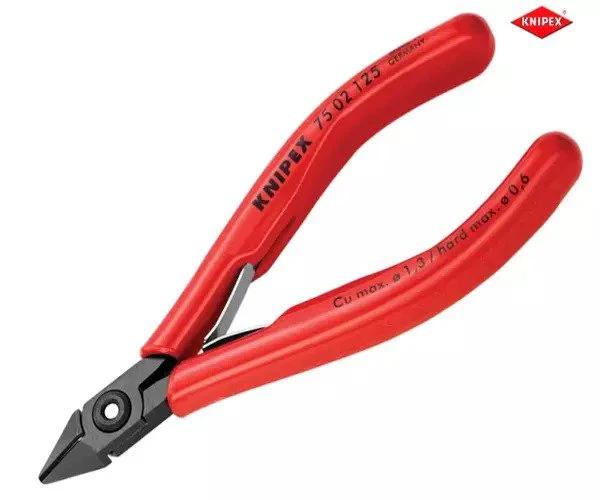 Knipex Electronics Diagonal Cutter PVC Grip 125mm