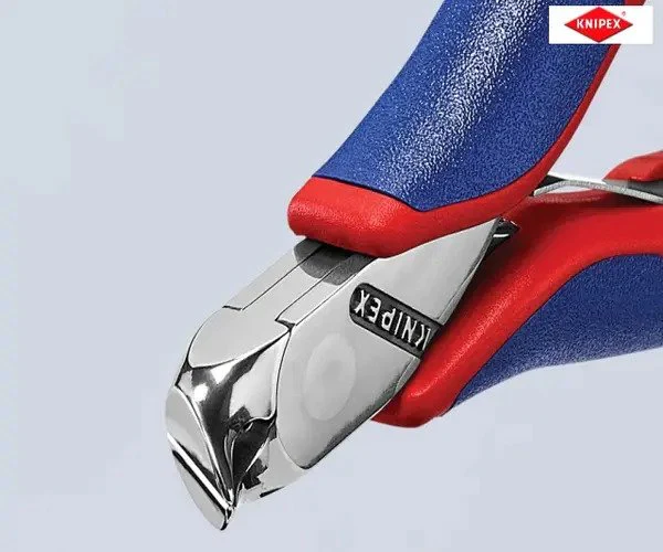 Knipex Electronics Diagonal End Cutting Nippers Short Head 115mm - Image 4