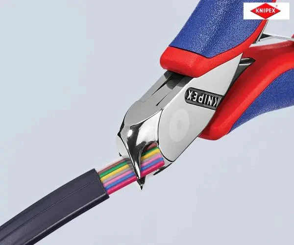Knipex Electronics Diagonal End Cutting Nippers Short Head 115mm - Image 8