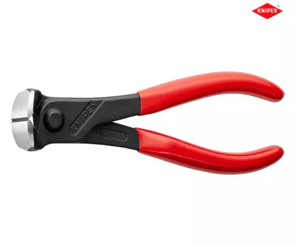 Knipex End Cutting Nippers PVC Grip 160mm - Image 3