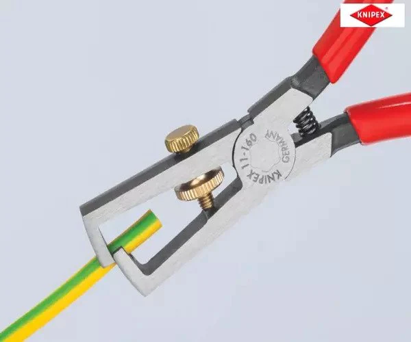 Knipex End Wire Insulation Stripping Pliers PVC Grip 160mm - Image 4