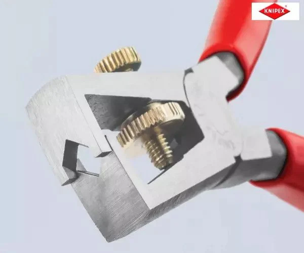 Knipex End Wire Insulation Stripping Pliers PVC Grip 160mm - Image 7