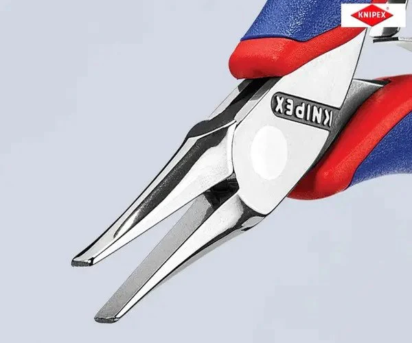 Knipex Flat Jaw Electronics Pliers Multi-Component Grip 115mm - Image 10