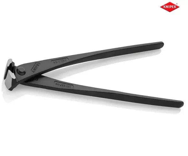 Knipex High Leverage Concreter's Nippers Black Atramentized 250mm (10in) - Image 3